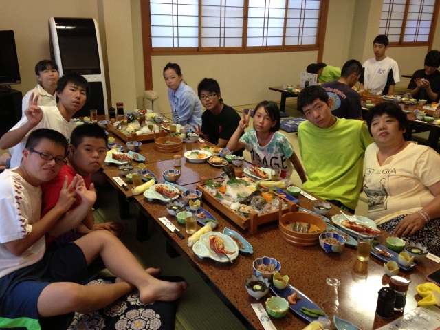 日間賀島夕食